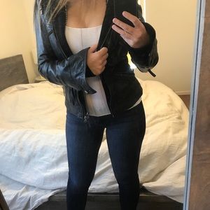 Bod and Christensen leather jacket preloved